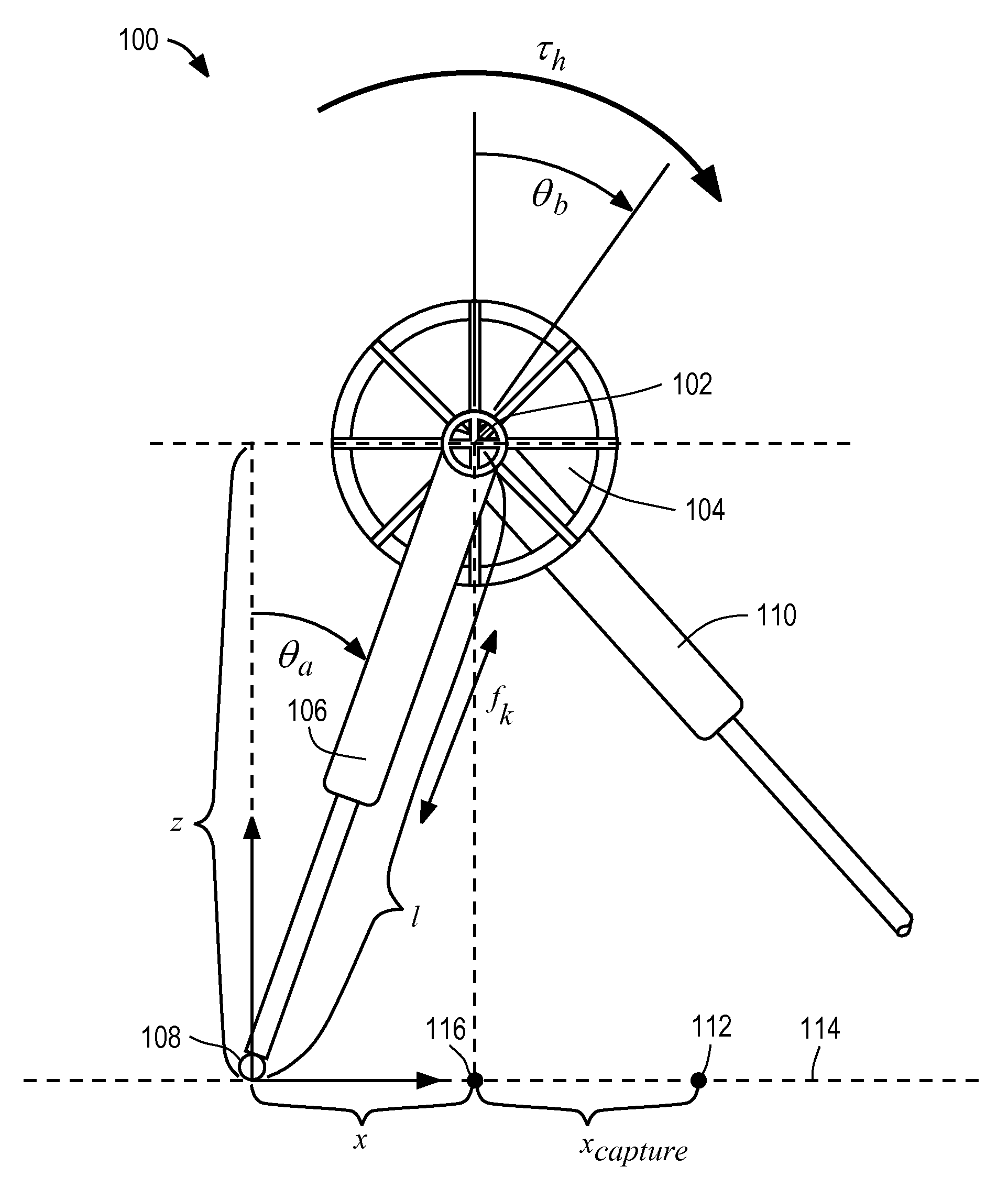 Determination of Foot Placement for Humanoid Push Recovery