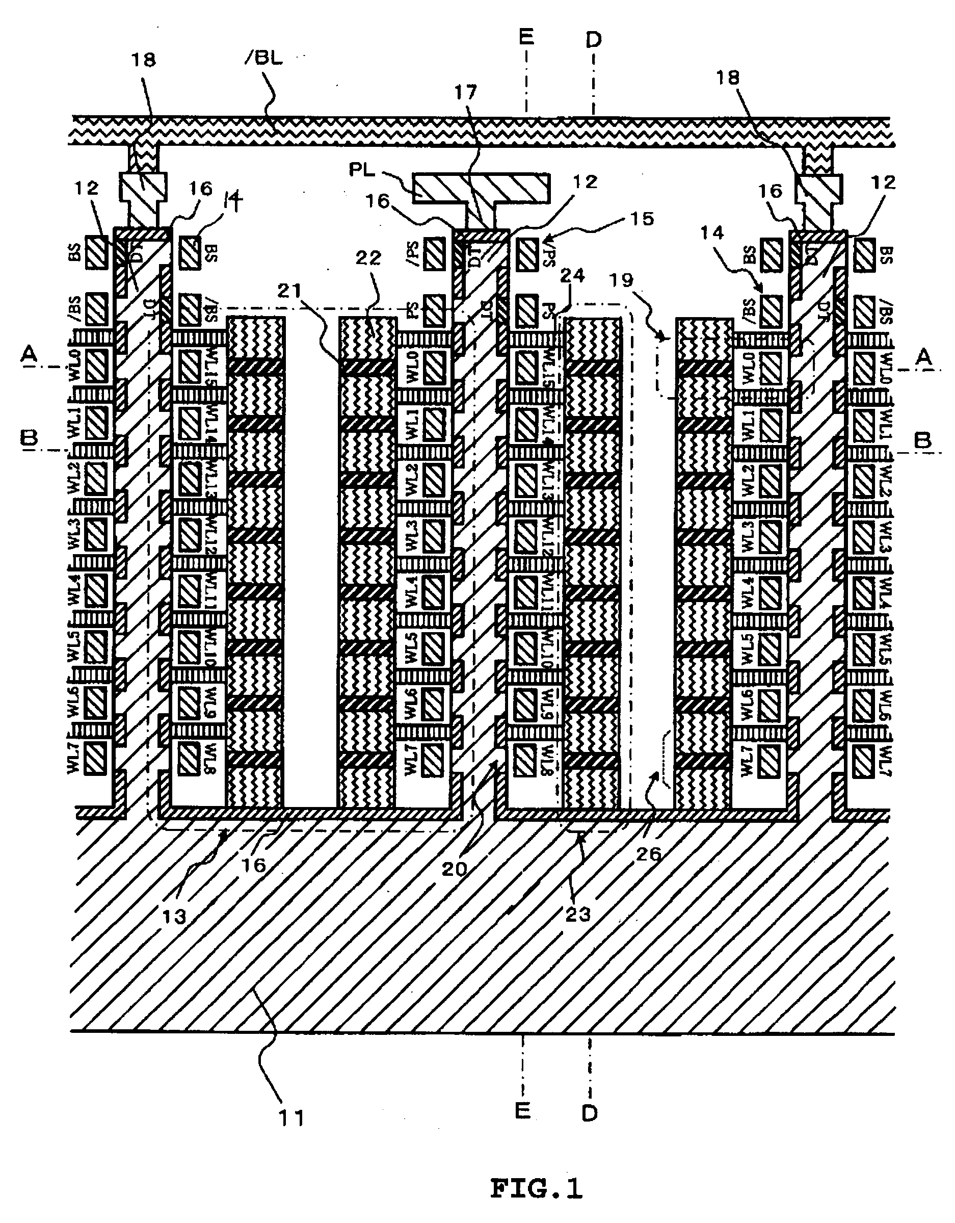 Nonvolatile ferroelectric memory