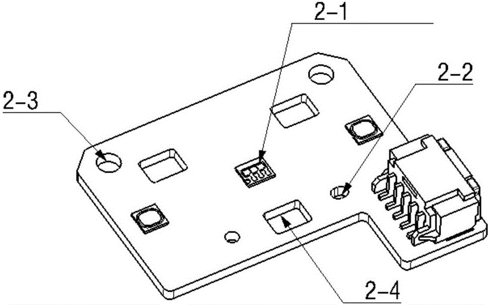 Positioning system and positioning method for optical module for automobile lamp