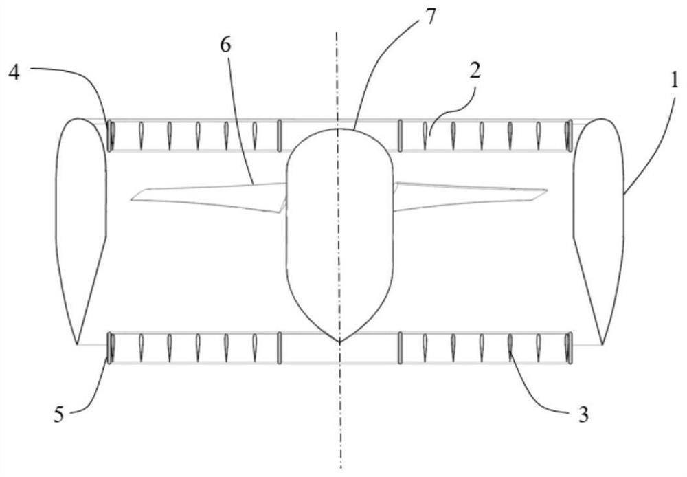 Vector thrust ducted propeller with inlet and outlet adjustable grids