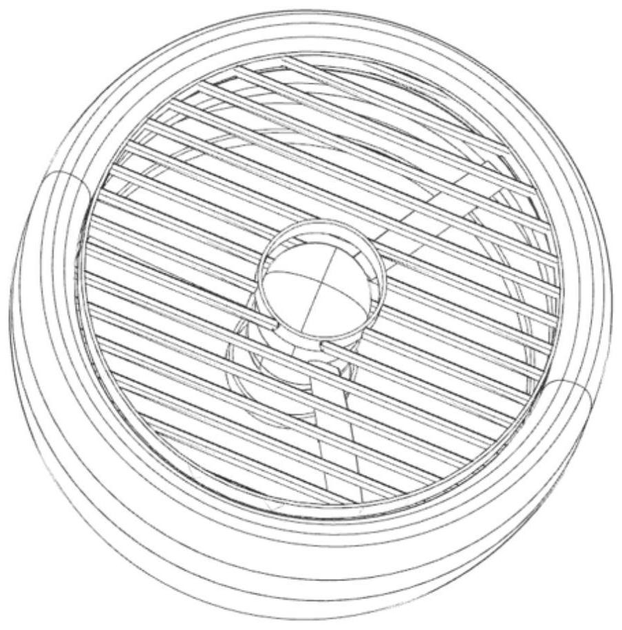 Vector thrust ducted propeller with inlet and outlet adjustable grids