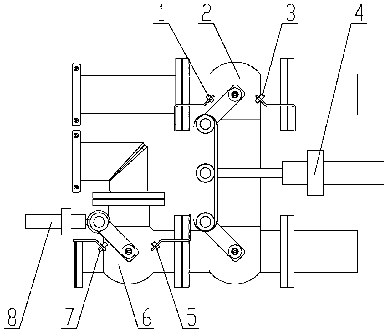 Pipe pushing jack mud control system