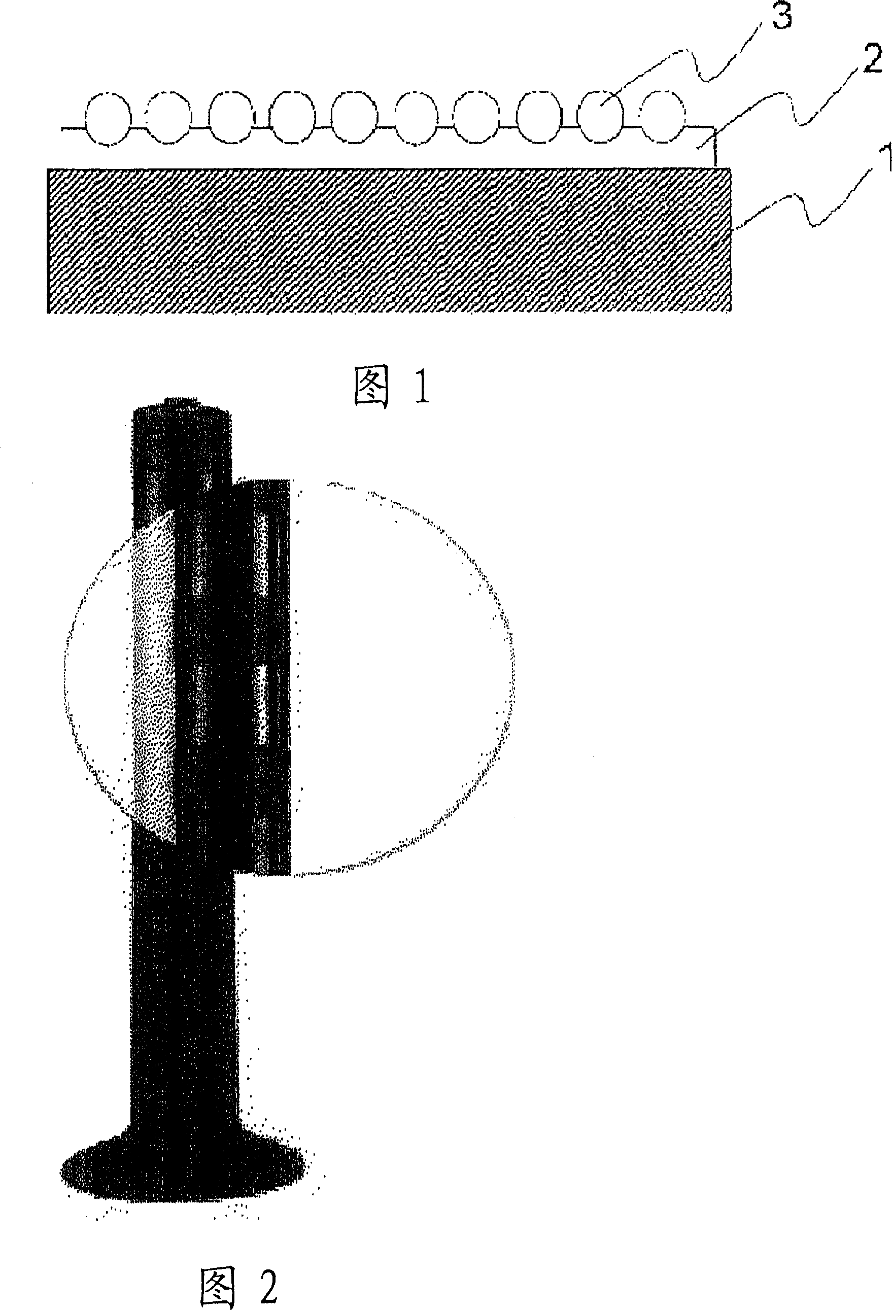 Structure of preventing sticking and method of preparing the same