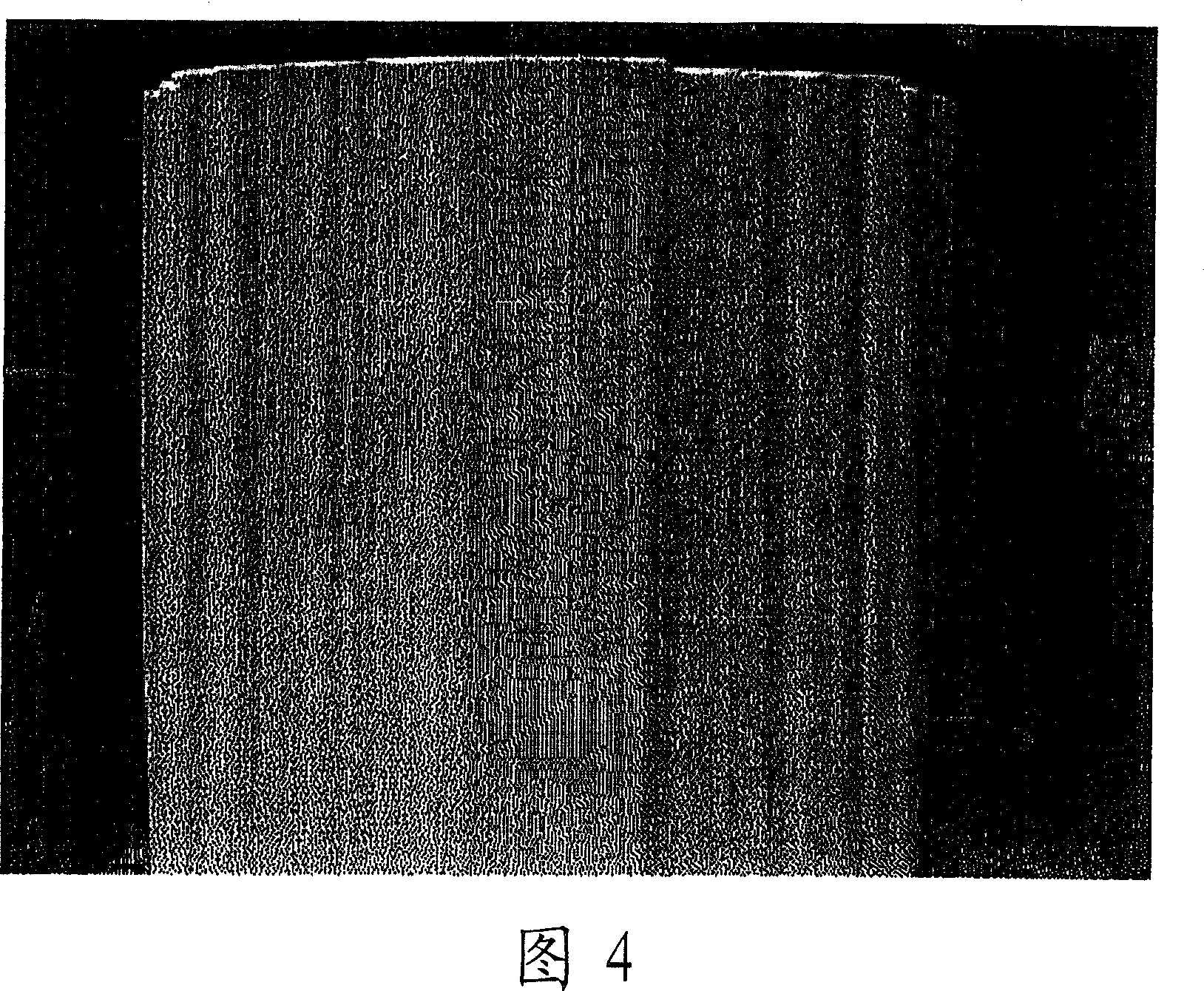 Structure of preventing sticking and method of preparing the same