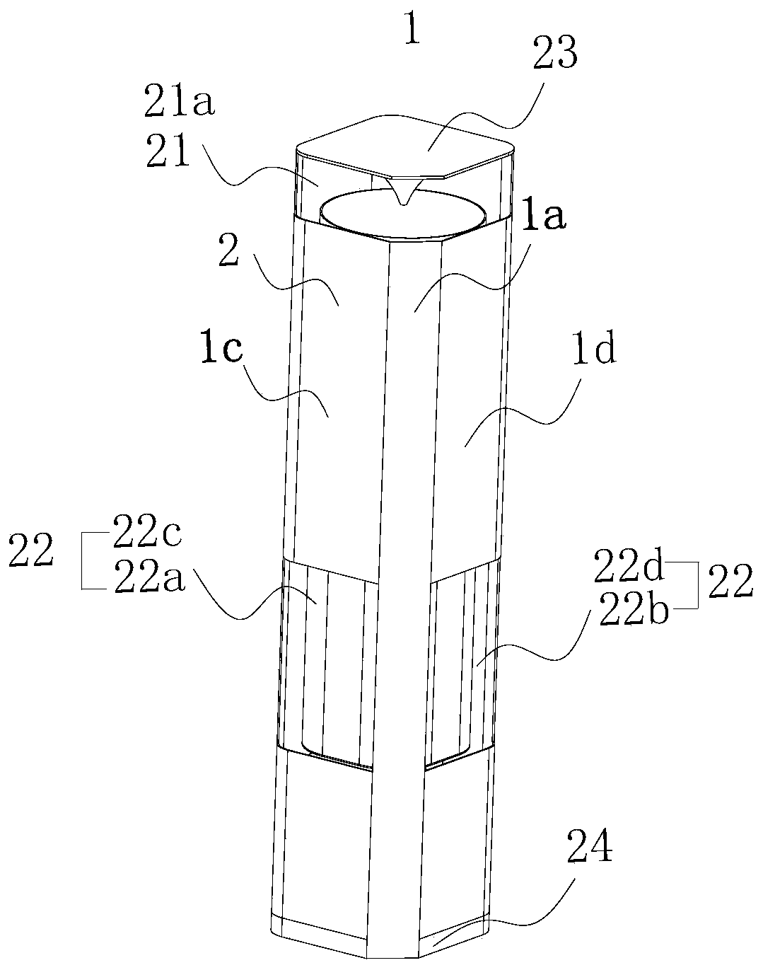 Air conditioner indoor unit with reversible air supply and air conditioner