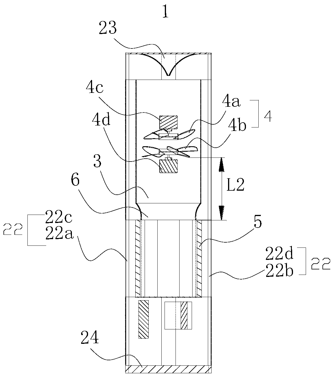 Air conditioner indoor unit with reversible air supply and air conditioner