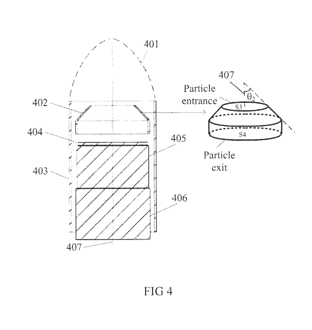 Charged particle detector