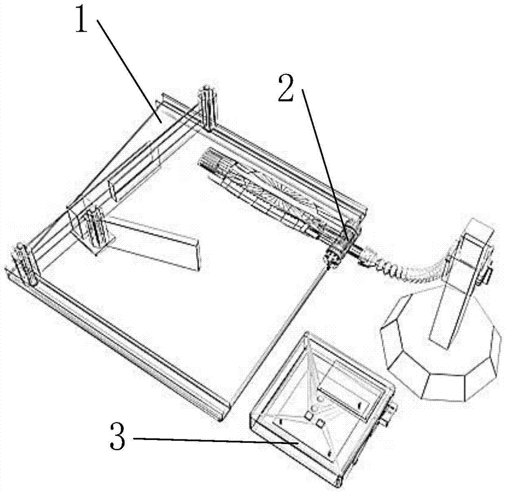 Detection and sampling device for color fastness of inner sides of shoes