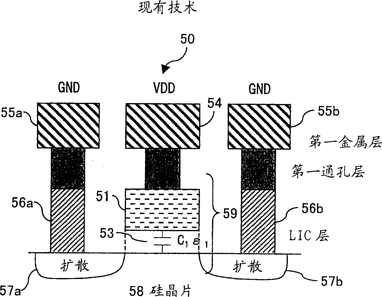 MIS capacitor and production method of MIS capacitor