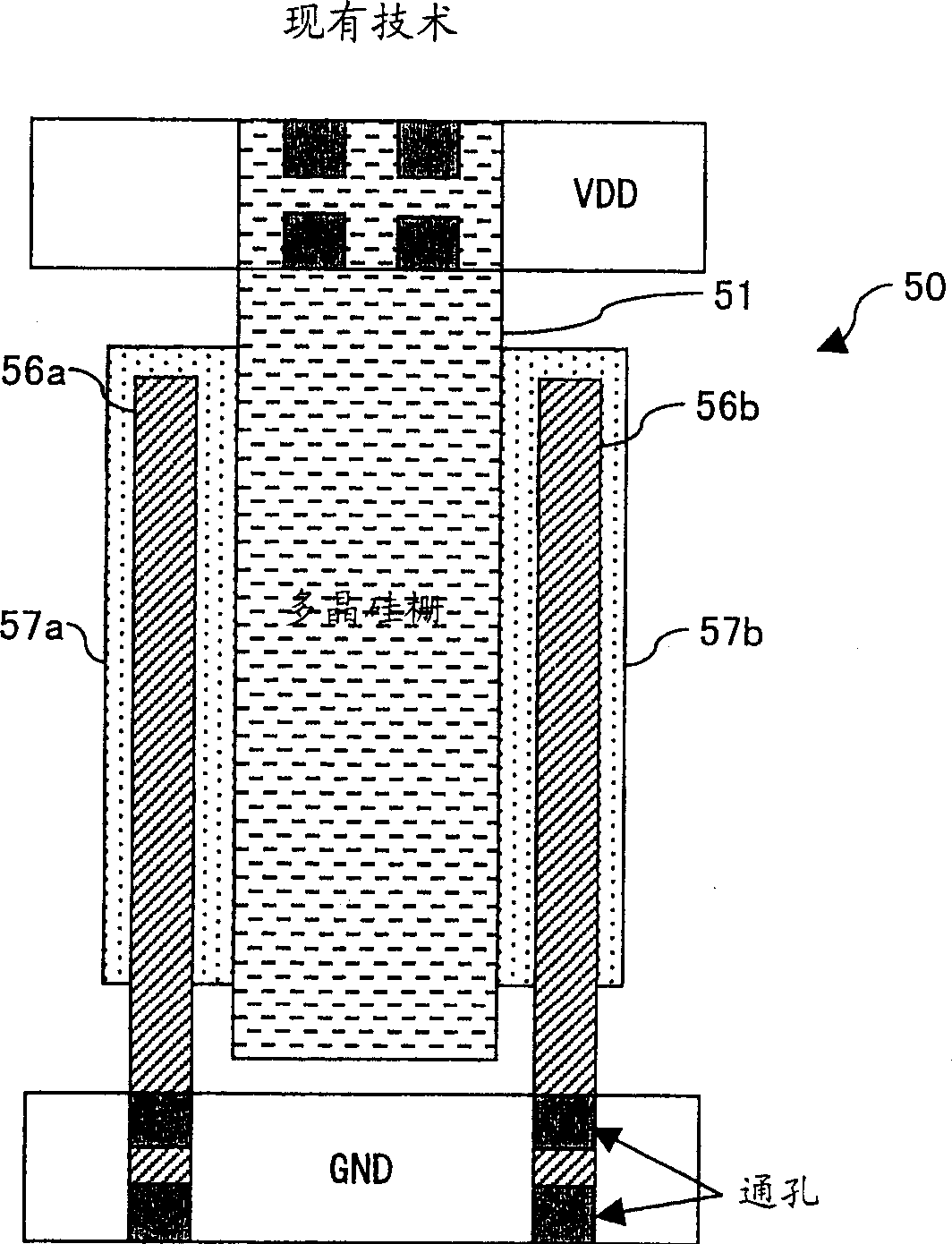 MIS capacitor and production method of MIS capacitor