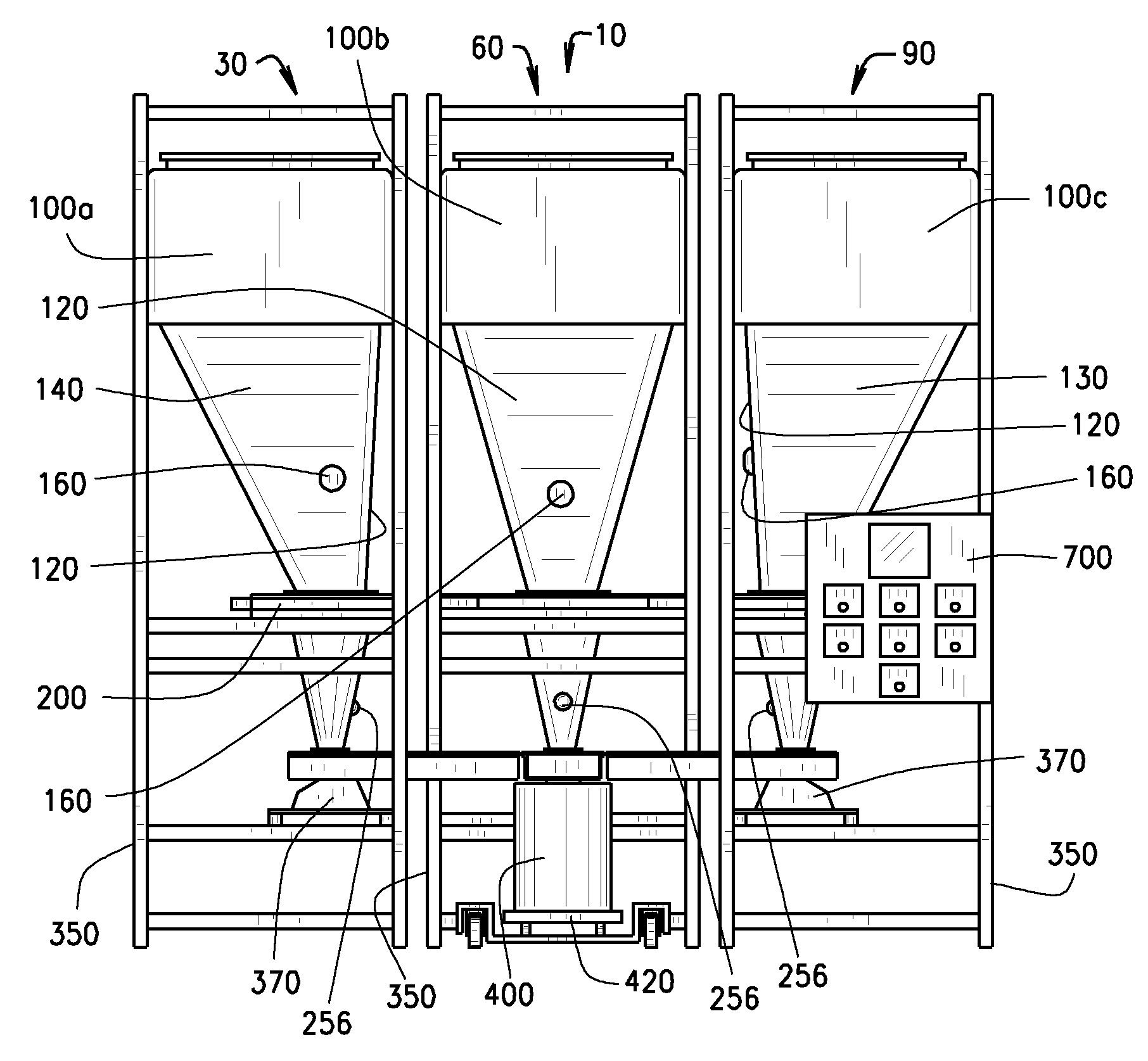 Bulk mortar system