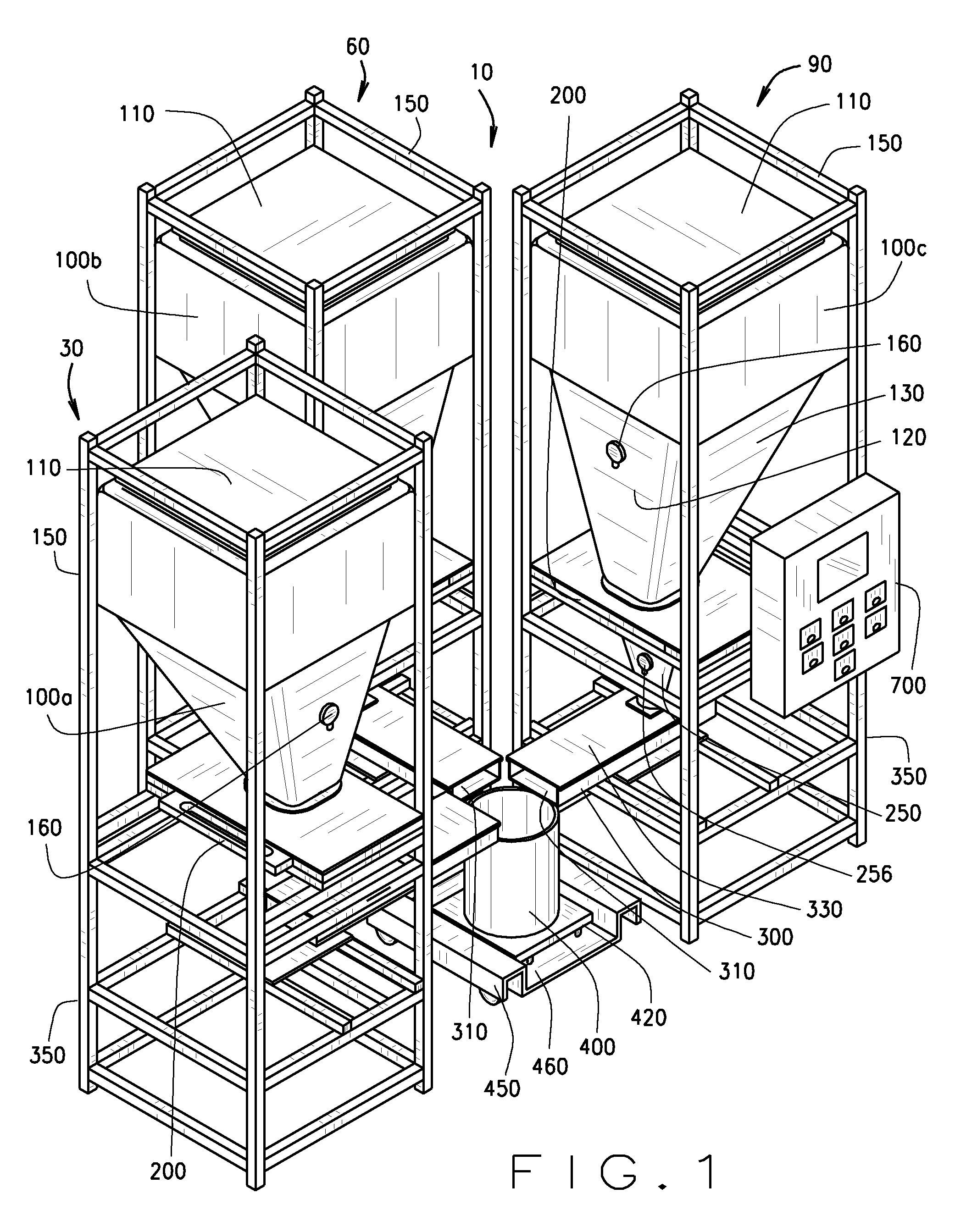 Bulk mortar system