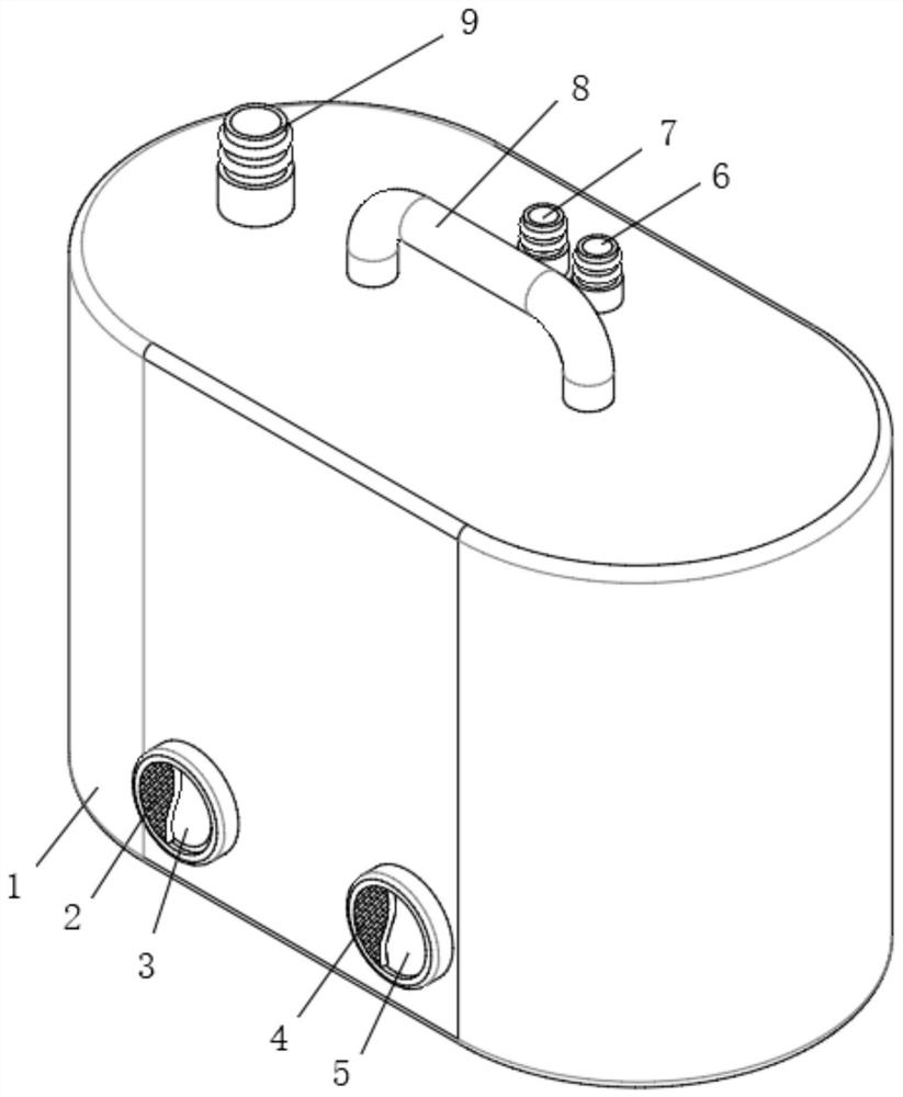 System for controlling pumping and drainage of underground water of building foundation pit based on cloud technology and monitoring underground water