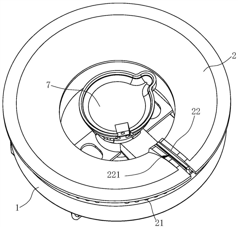 a stove burner