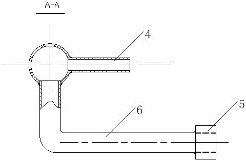 Controllable vacuumizing pipeline device for forming mold for transparent part of aircraft