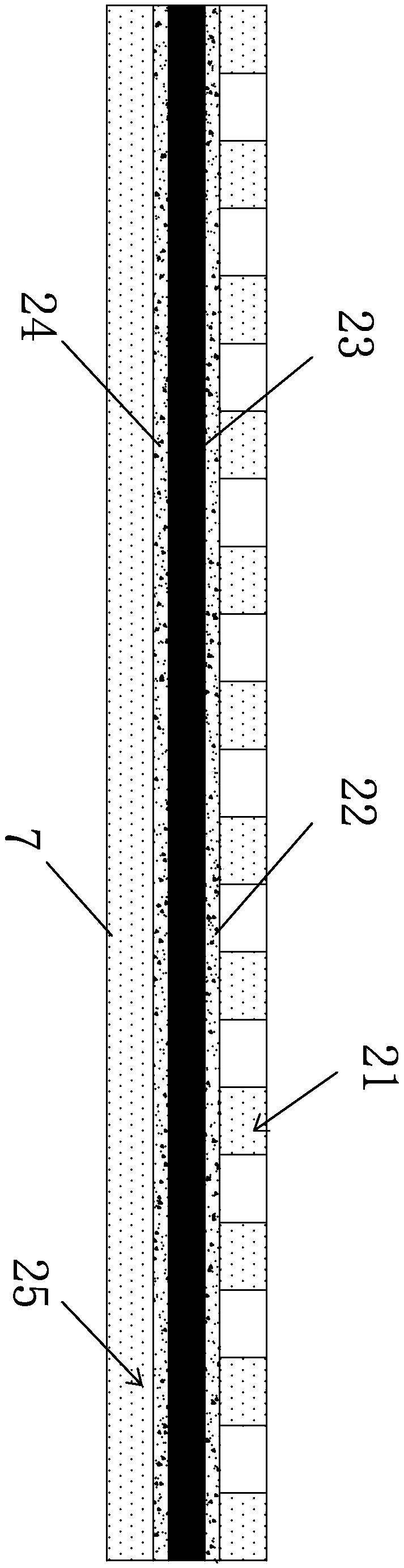 Cold-resistant polymer waterproof composite metal plate and preparation method thereof