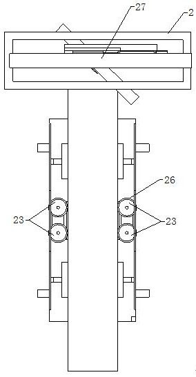 Construction wood-cutting machine with adjustable angle