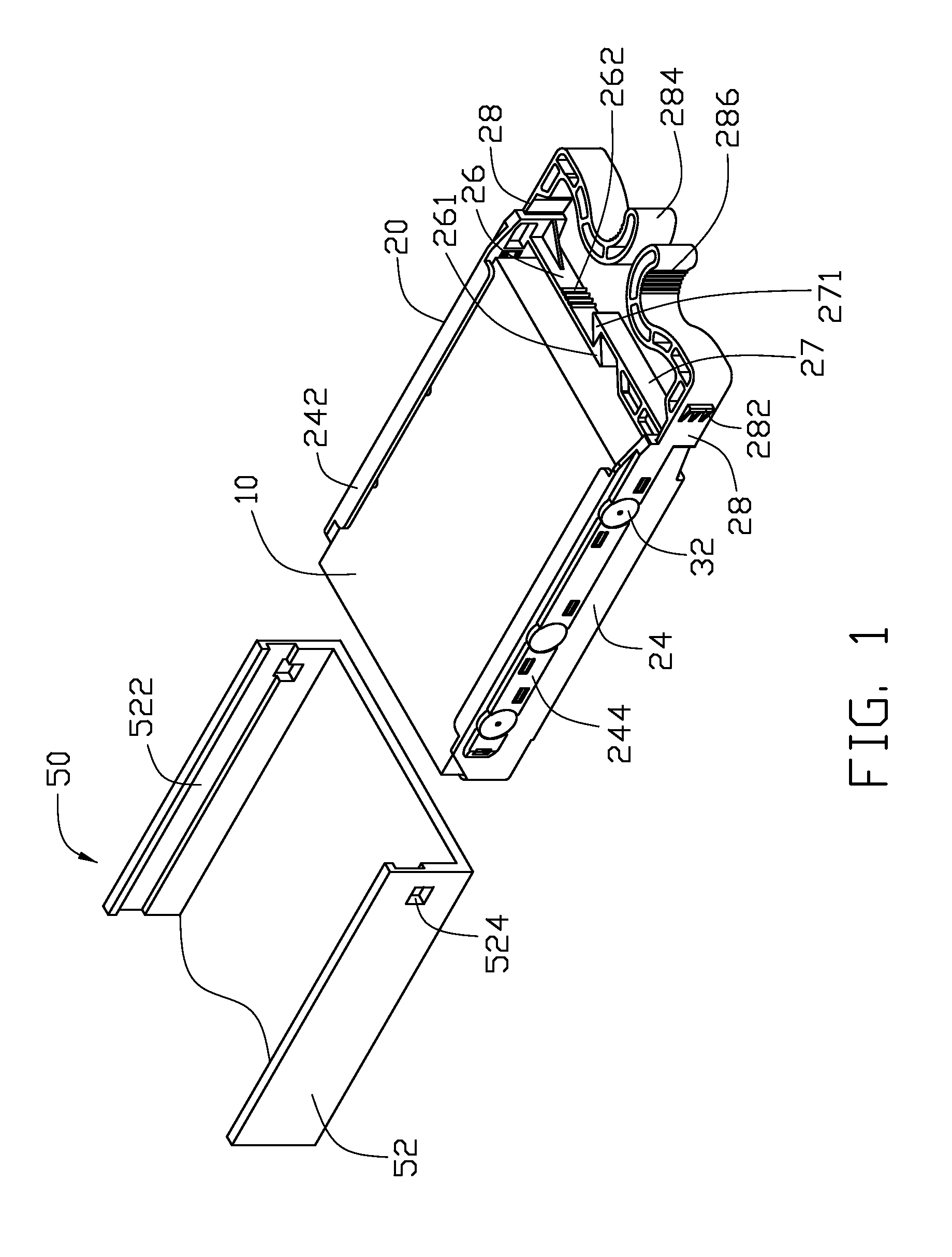 Fixing apparatus for hard disk drive