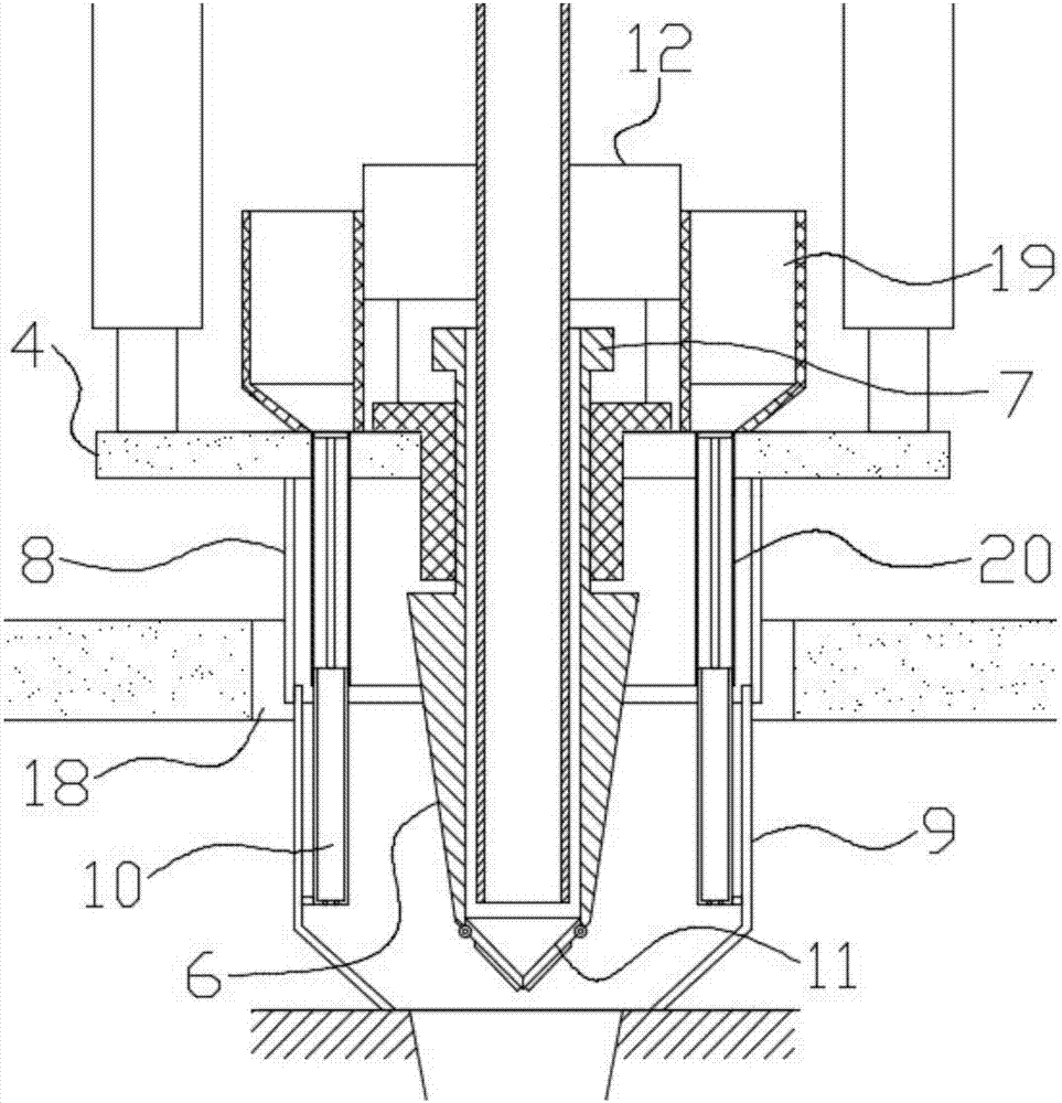 Agricultural automatic digging and fertilizing seeder