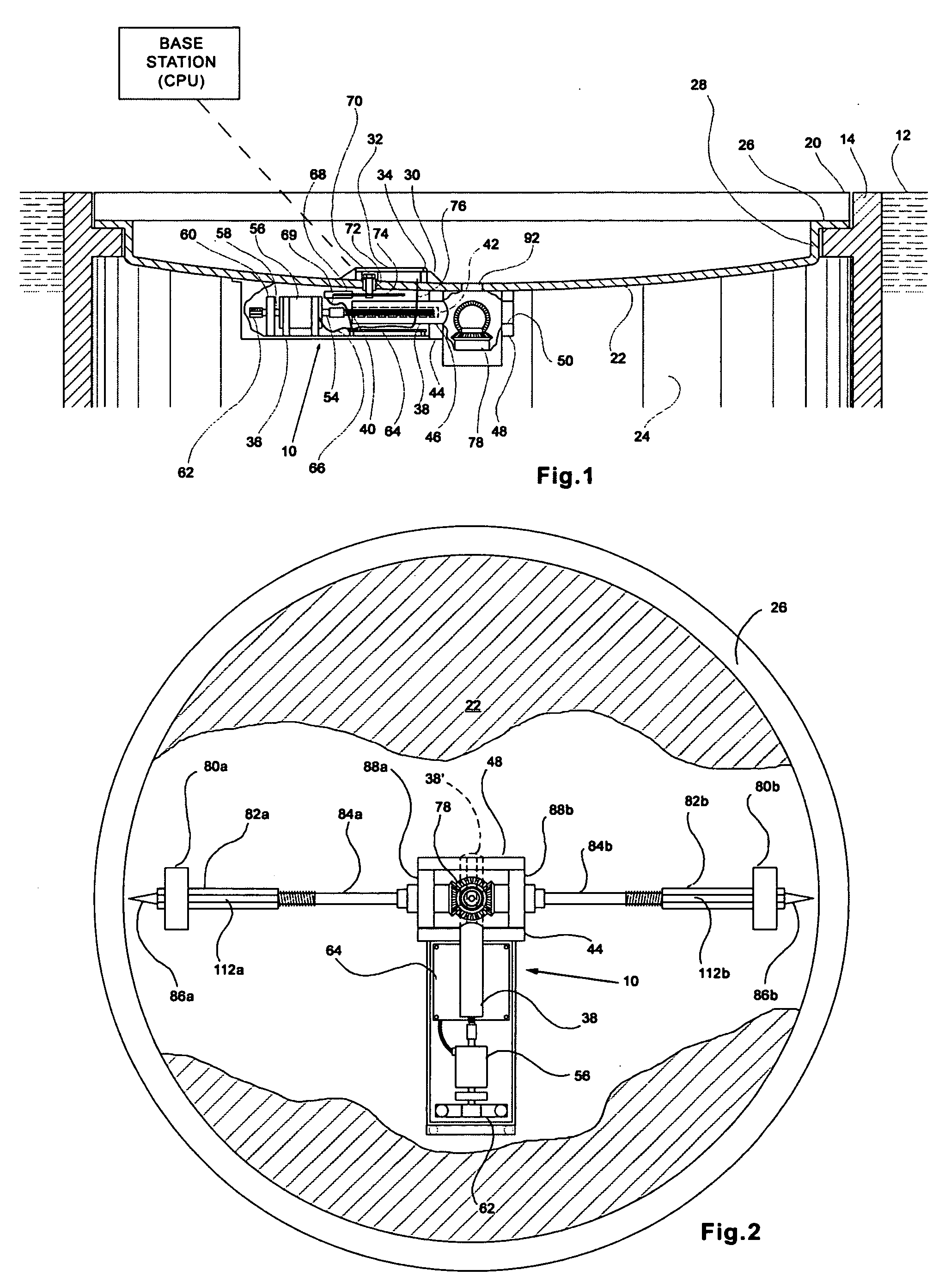 Electronic wireless locking system