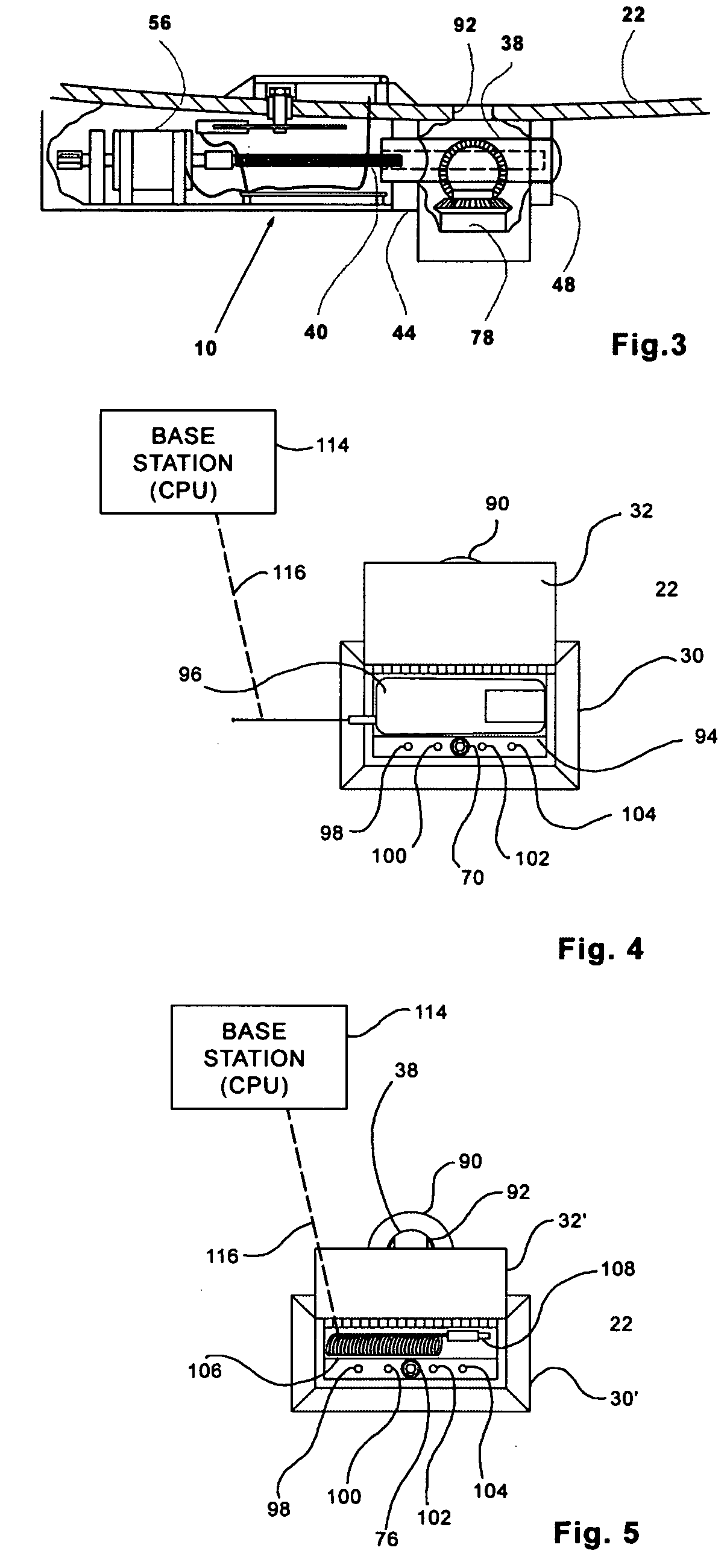 Electronic wireless locking system