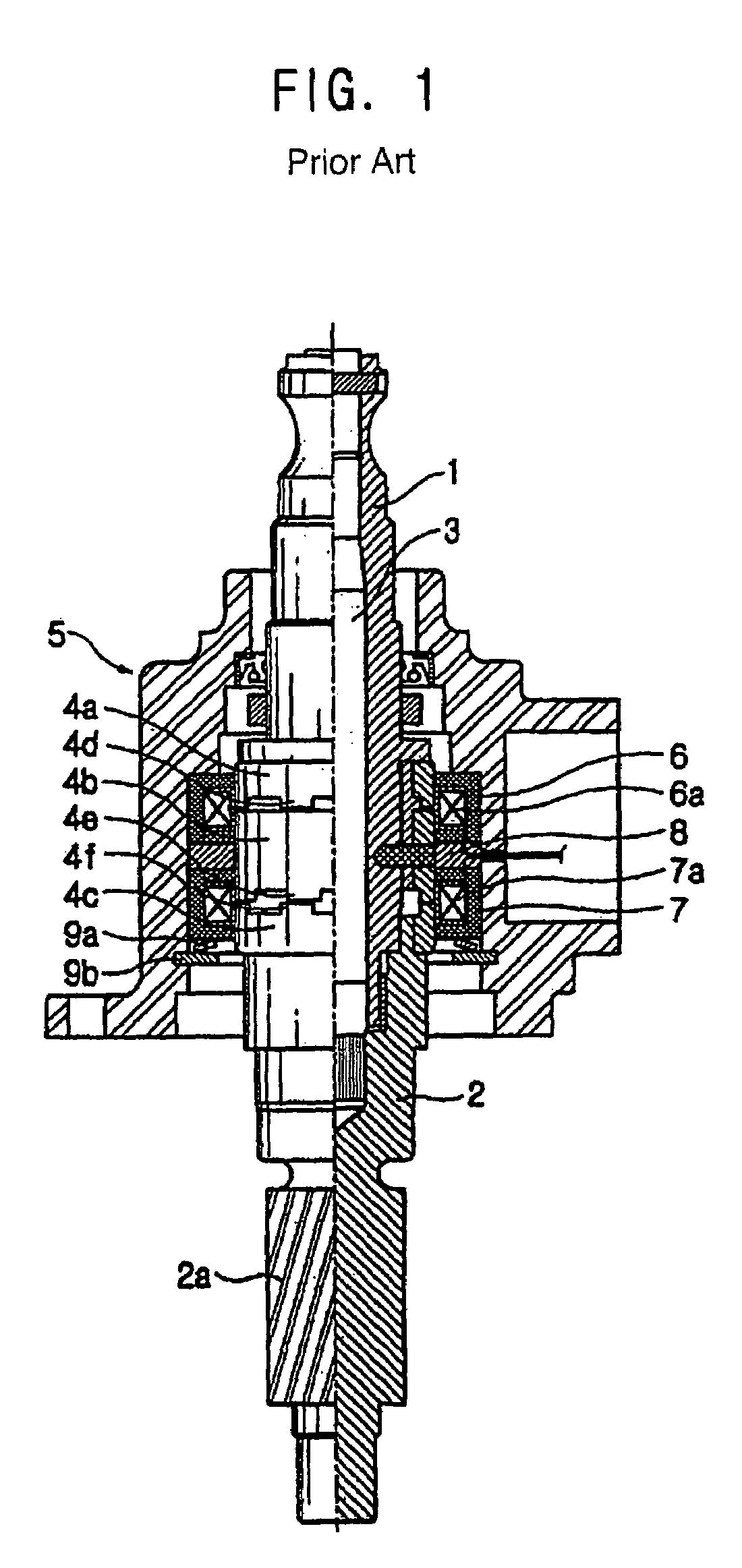 Torque sensor for vehicle