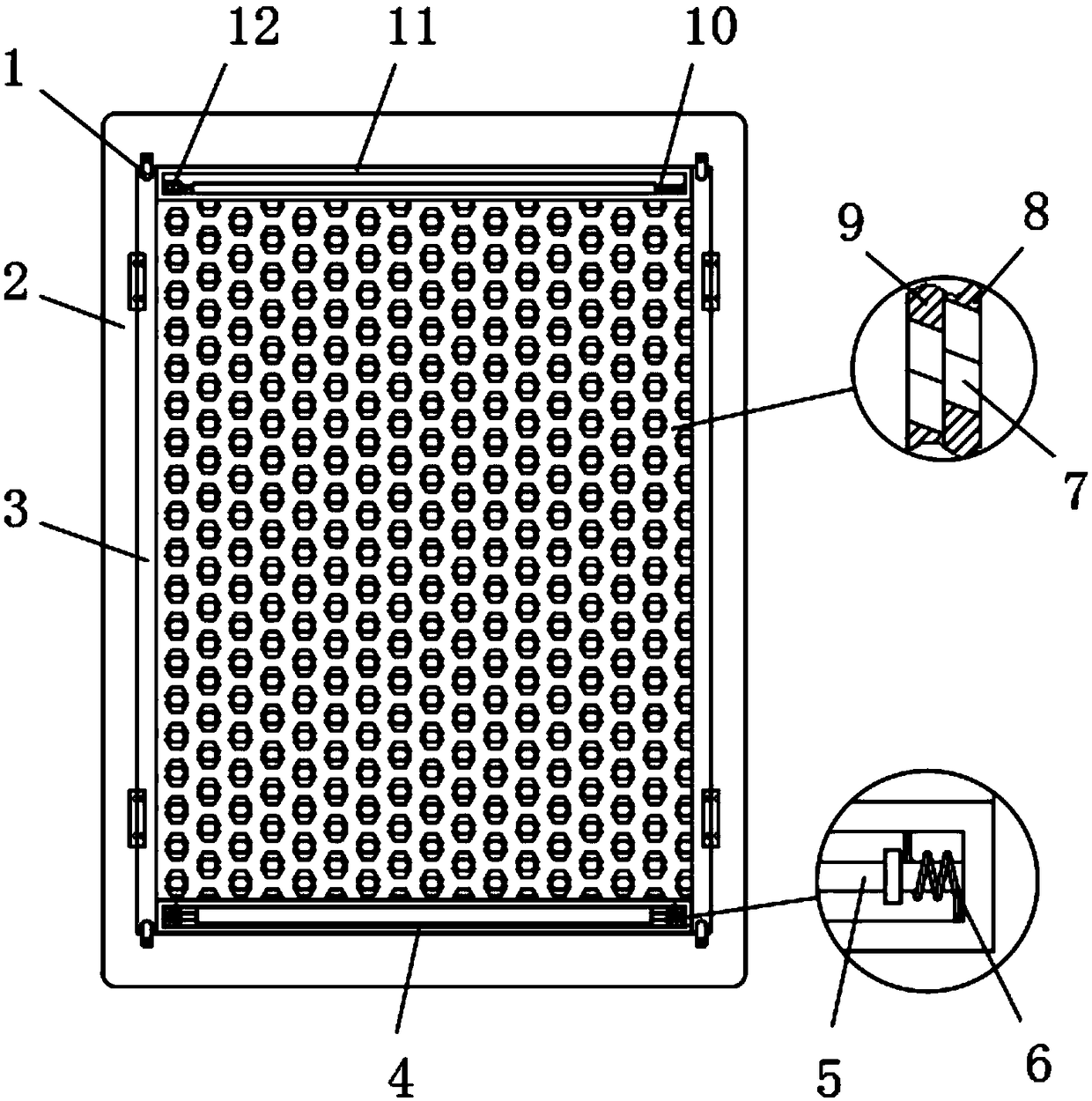 Easy-to-clean screen window capable of dispelling mosquitoes