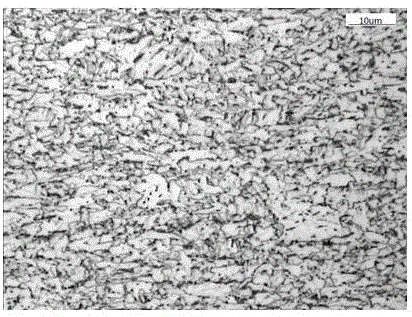 800MPa-level hot-rolled high strength chambering steel and production method thereof