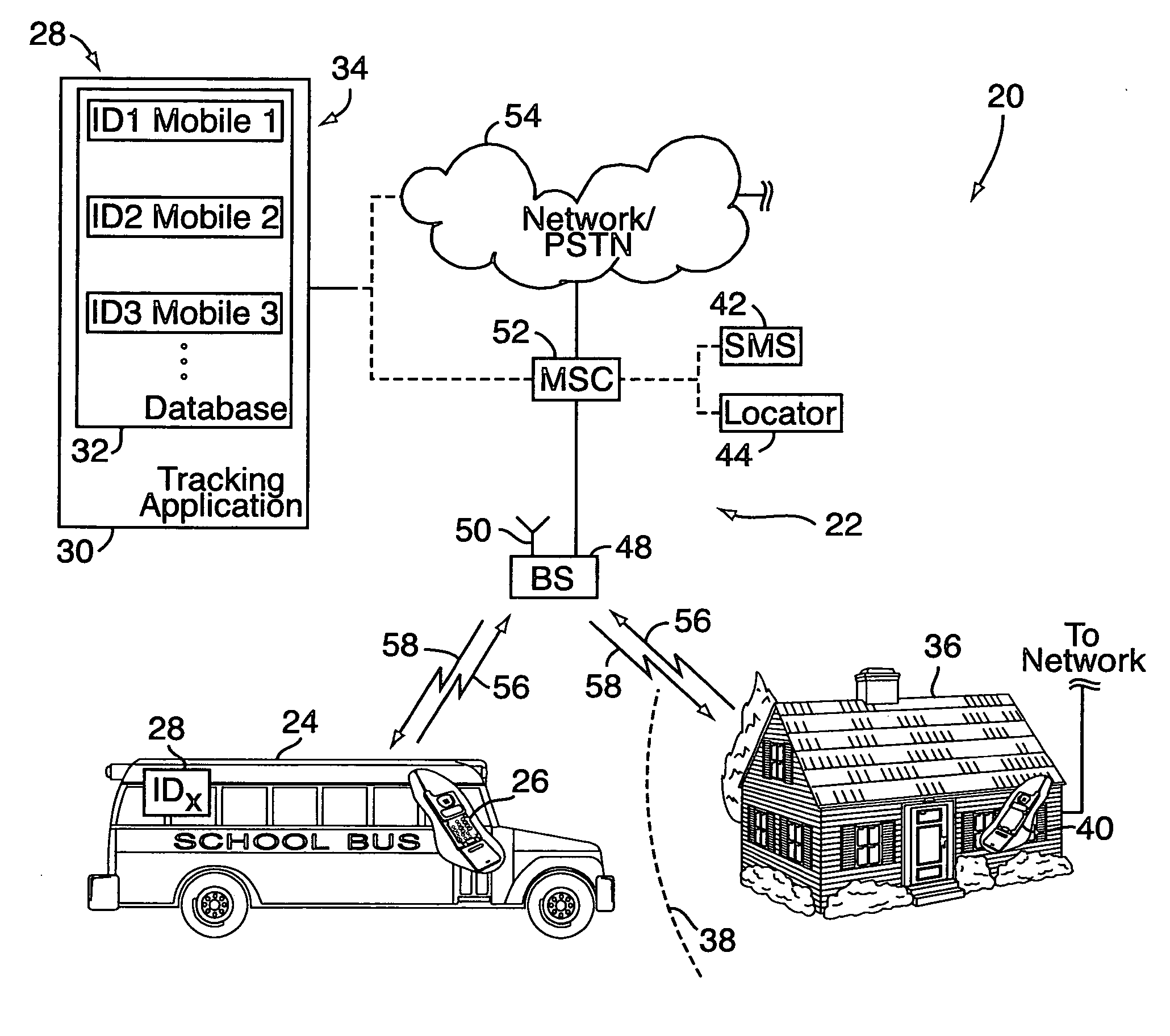 School bus tracking and notification system