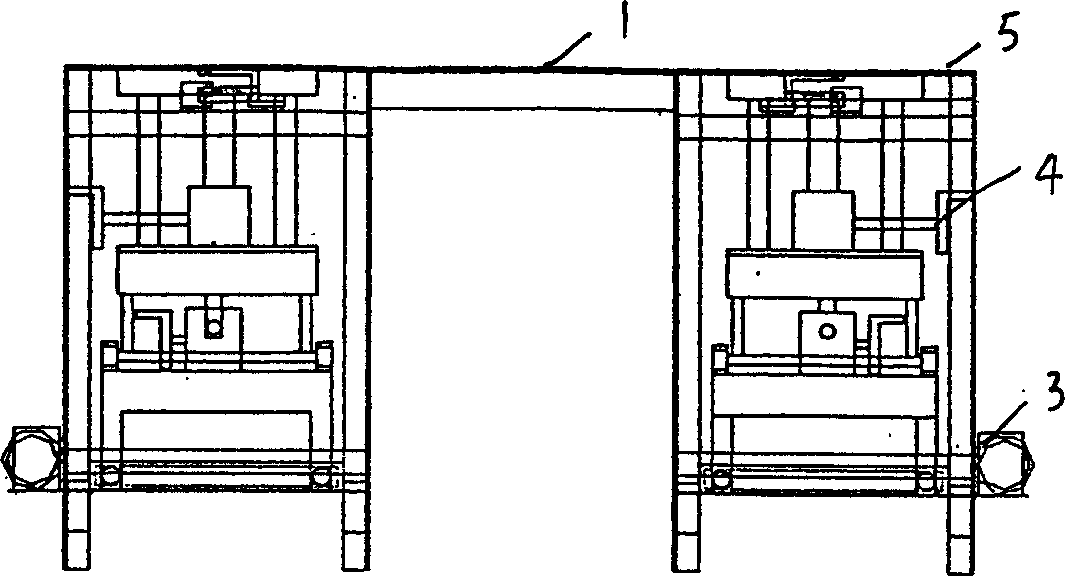 Optical fiber strain three-dimensional simulation experimental bench