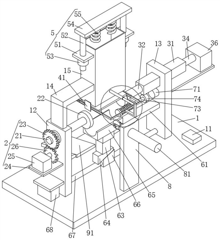 Waterproof neck rolling equipment for vacuum cup machining