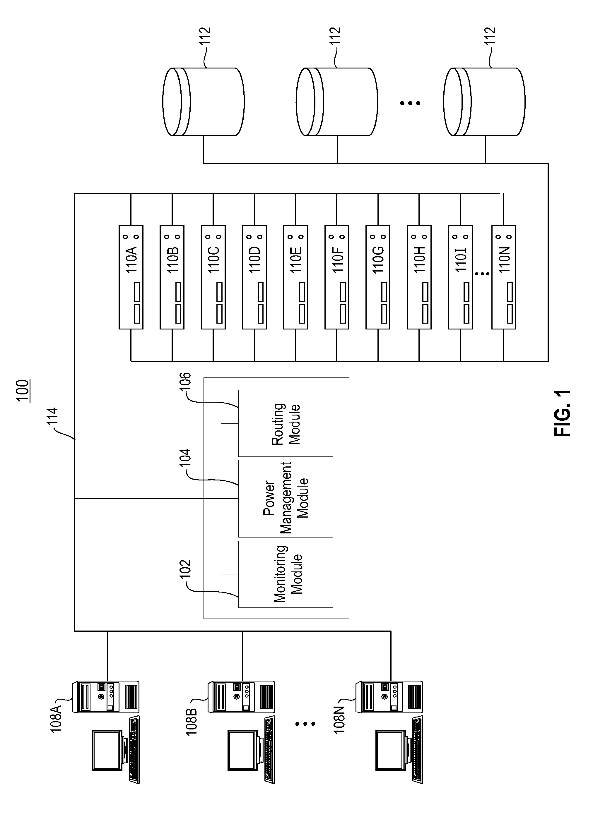 Reducing energy consumption in a computing cluster