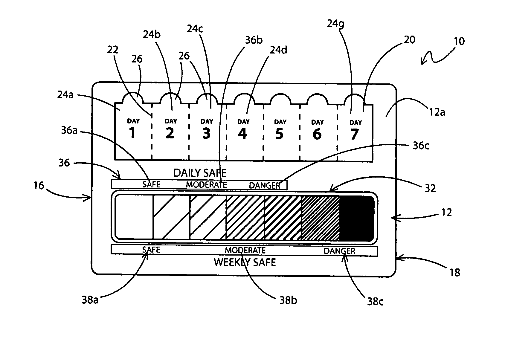 Ultraviolet radiation monitoring device and a method of using the same