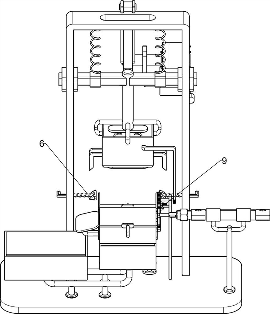 Batch stamping and cutting device for metal plates