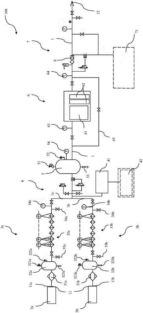 Respiration air feed system