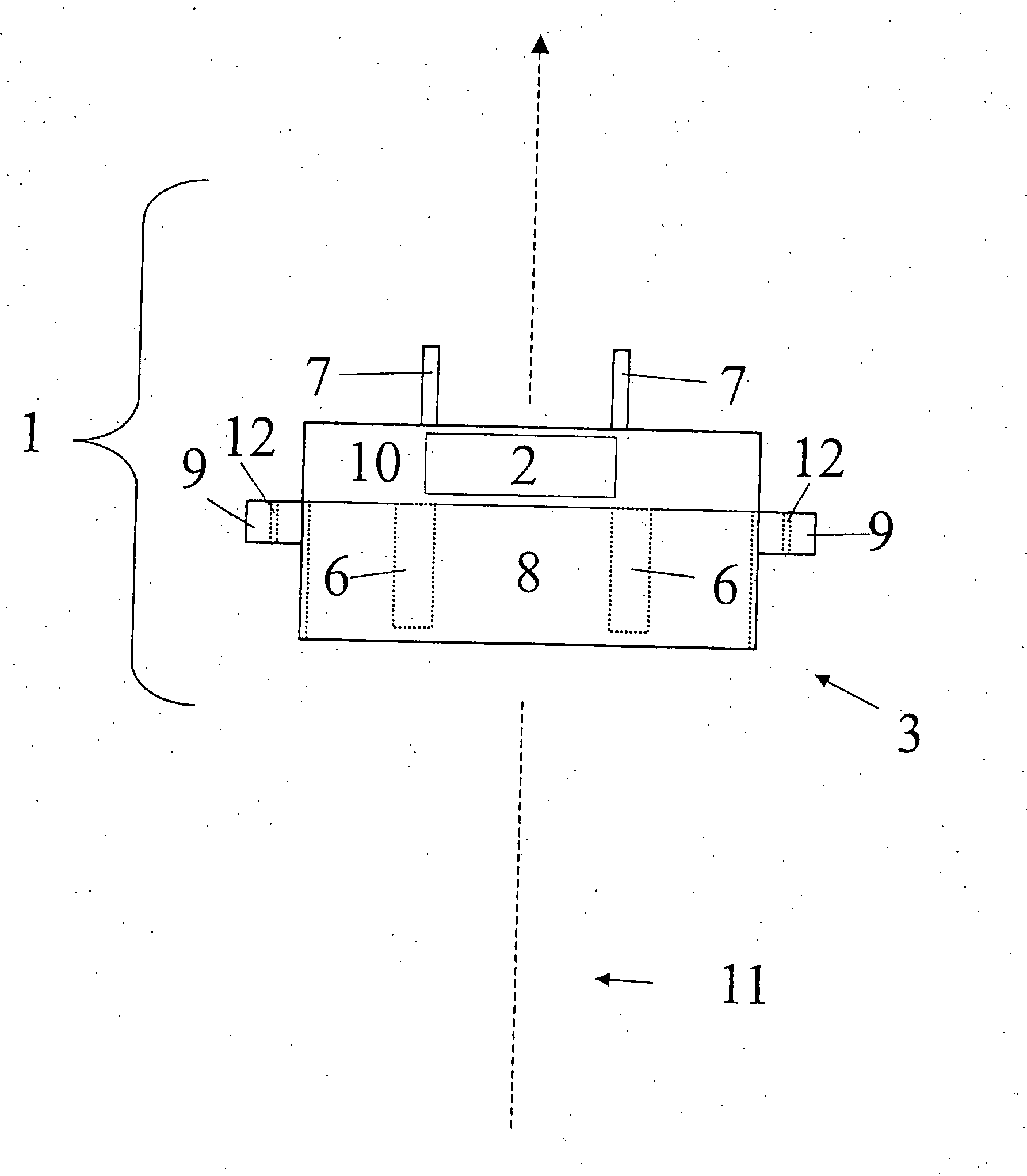 Plug-In Socket Provided with a Voltage Converter