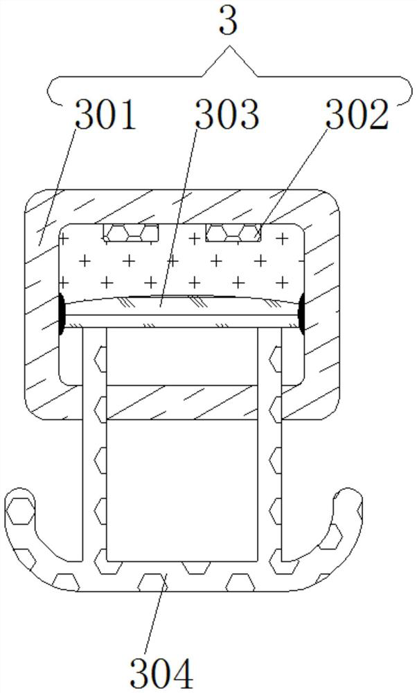 Kitchen tabletop nursing device with efficient cleaning function