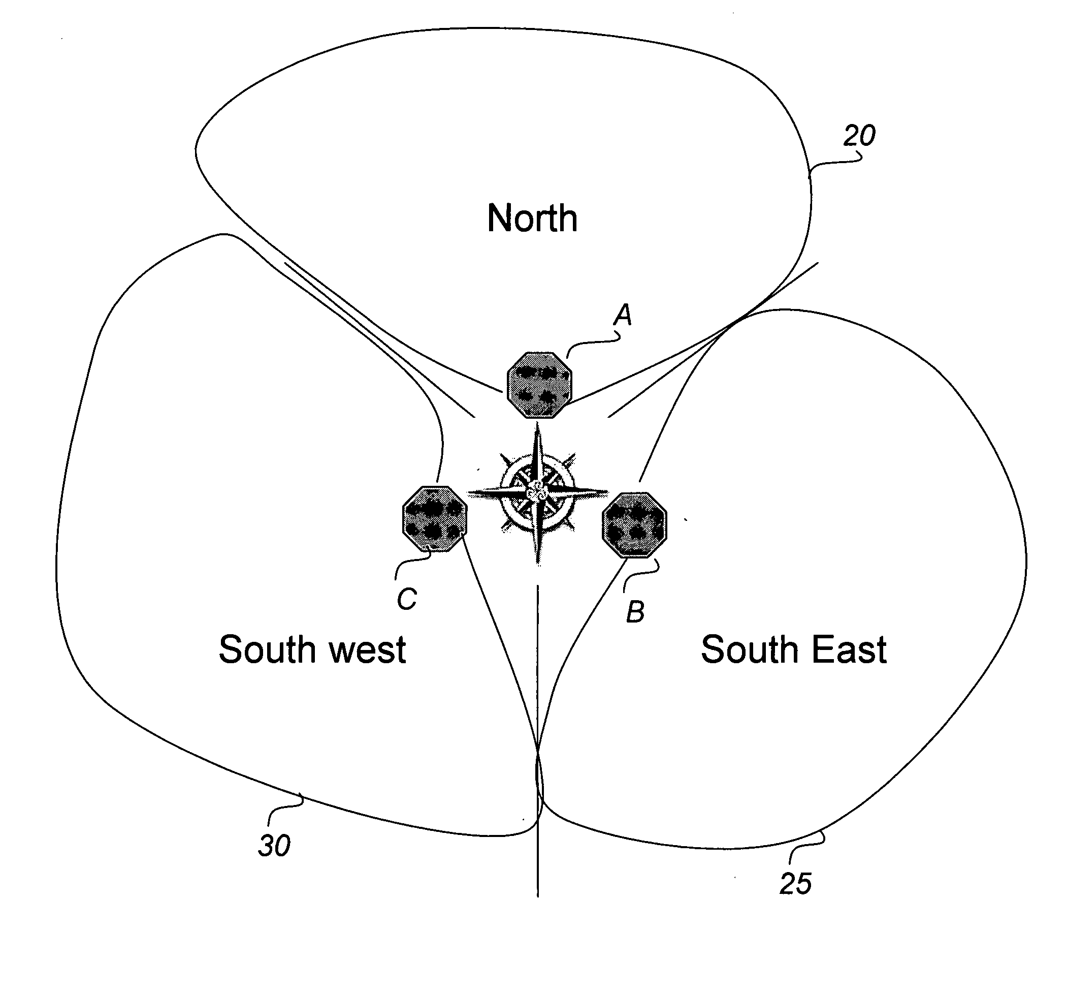 Directional antennas and antenna selection for wireless terminal