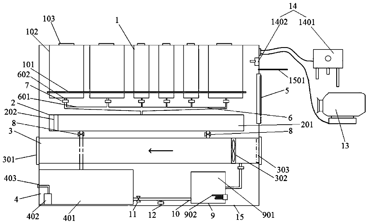 A fish and vegetable symbiosis water and fertilizer treatment system and method