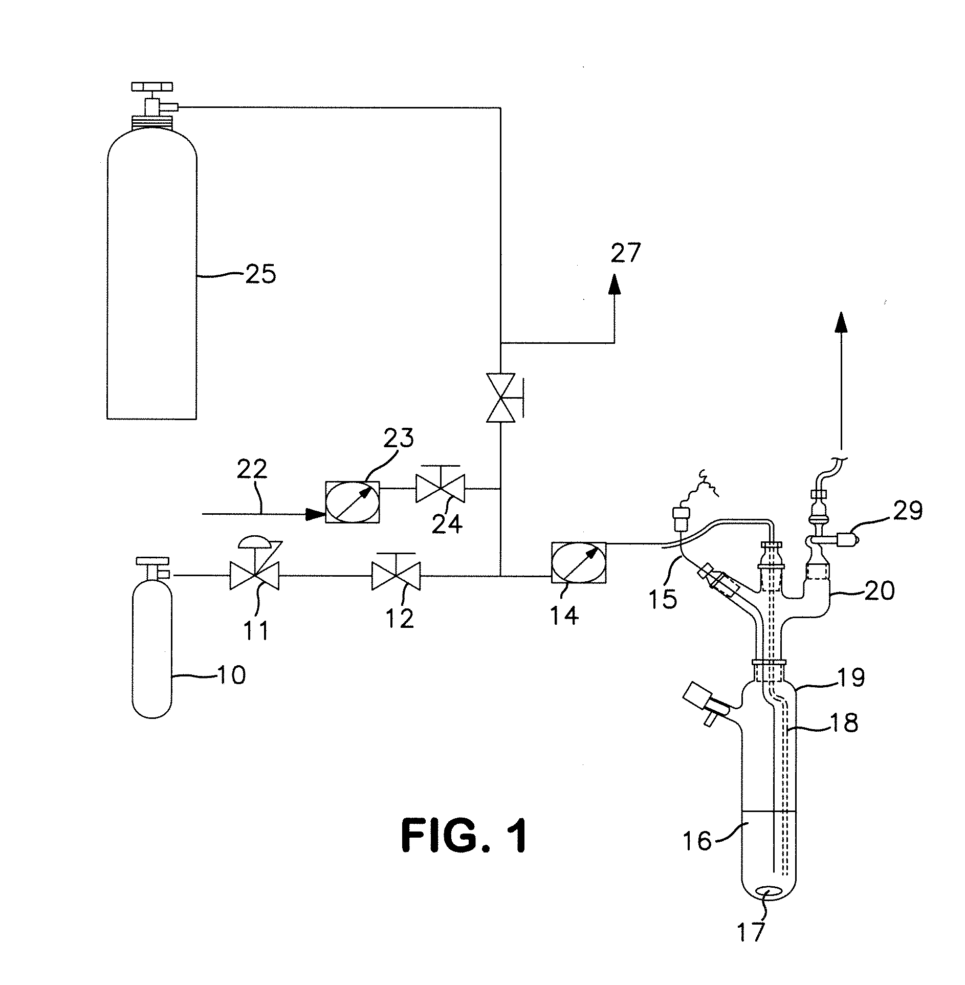 Apparatus and method for the condensed phase production of trisilylamine