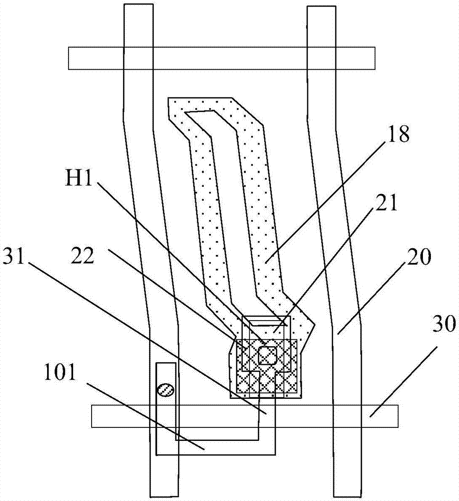 Array substrate, liquid crystal display panel and display device