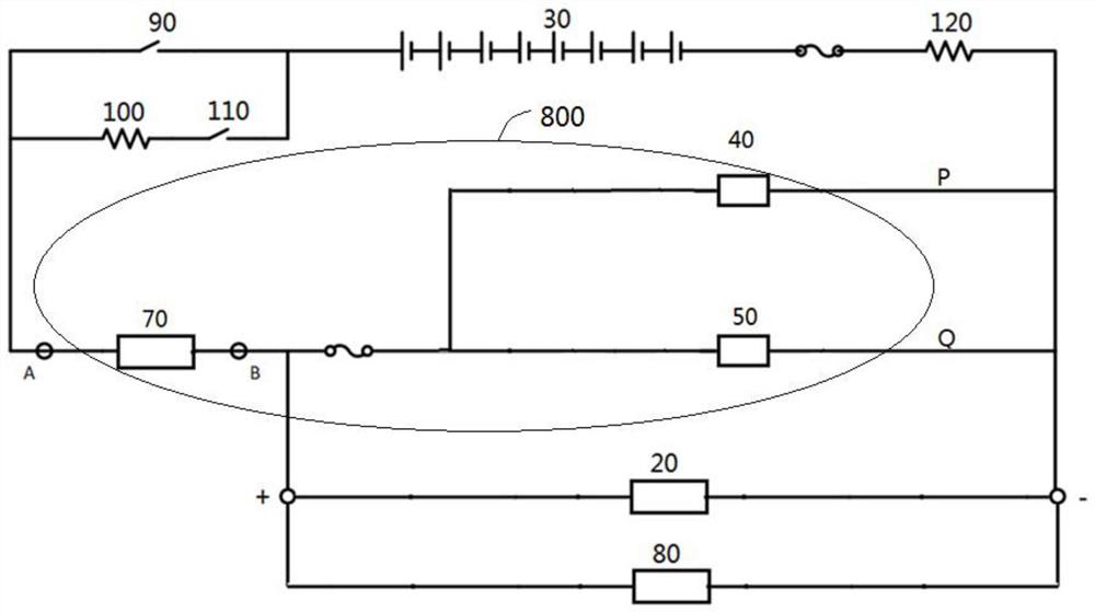 Lithium battery system and overhead working truck