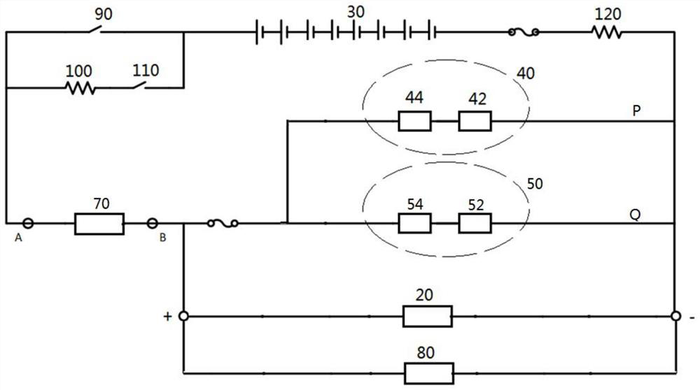 Lithium battery system and overhead working truck