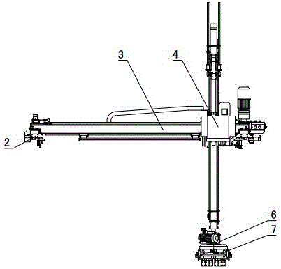 Tile stacking device and tile stacking and palletizing device