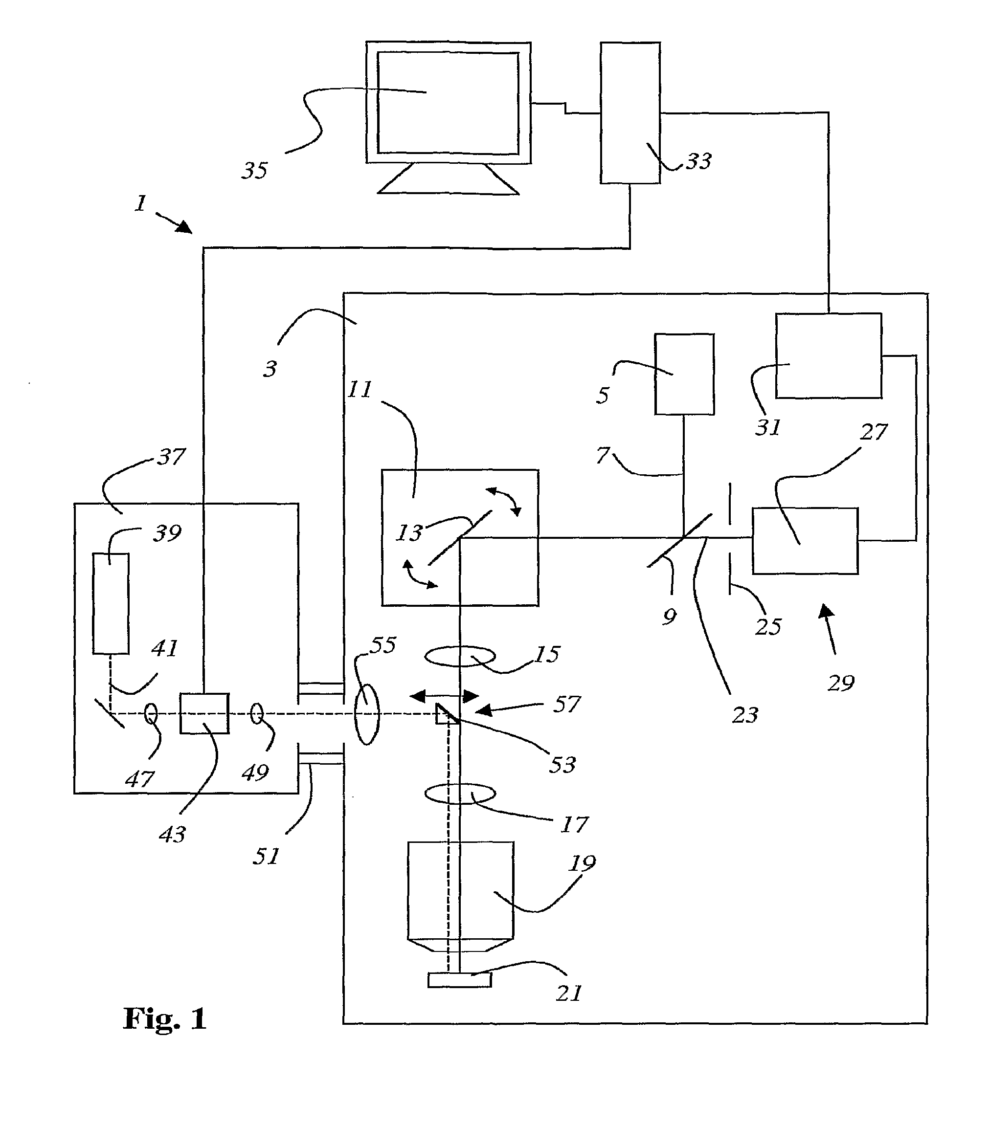 Scanning microscope and method for examining a sample by using scanning microscopy