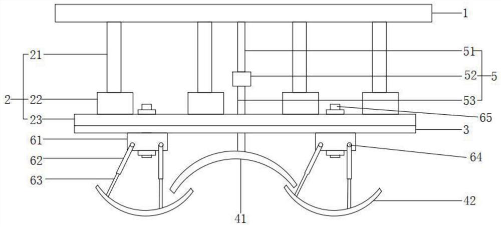 Integrated laminated special-shaped wooden suspended ceiling design structure