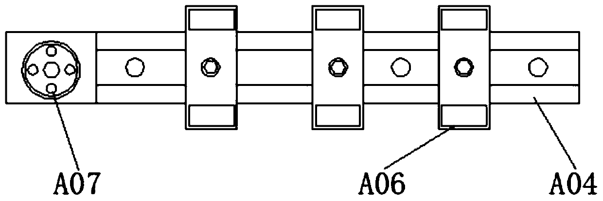 An elastically fixed foundation with shock absorption