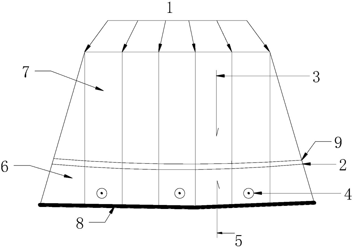 Governing system for underground water subjected to seawater intrusion, and construction method of governing system