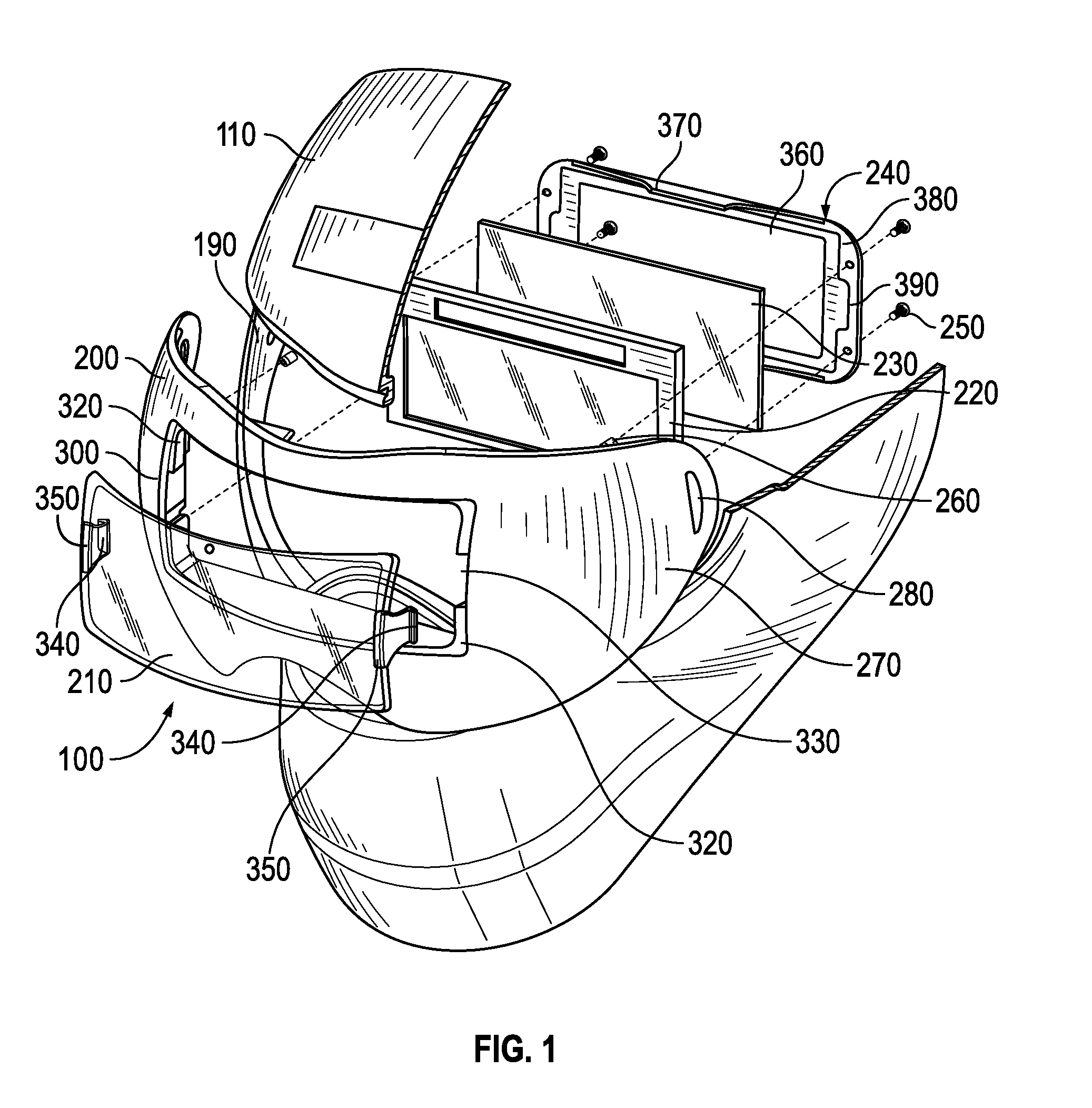 Face Protector Lens Assembly and Method of Use