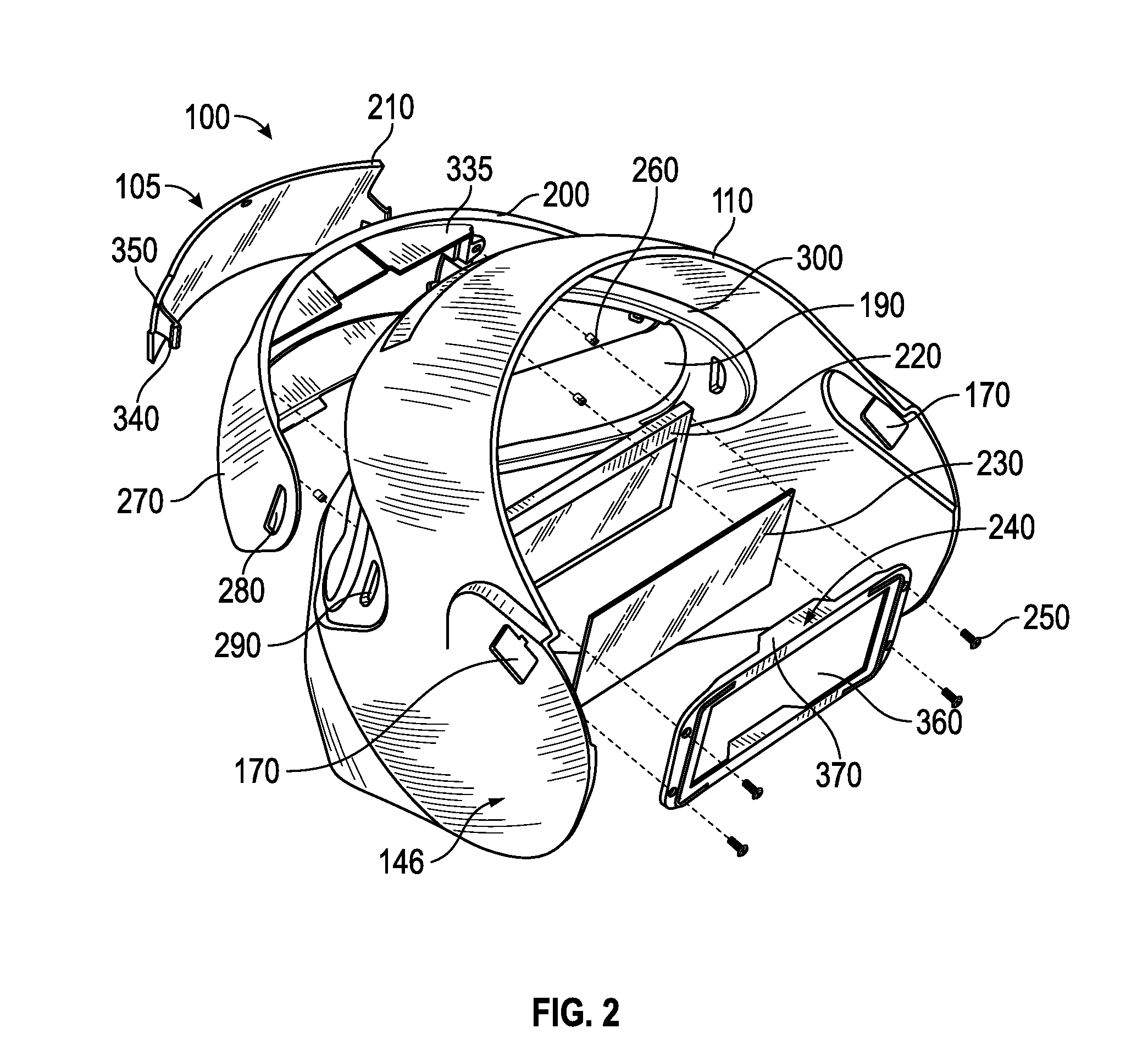 Face Protector Lens Assembly and Method of Use